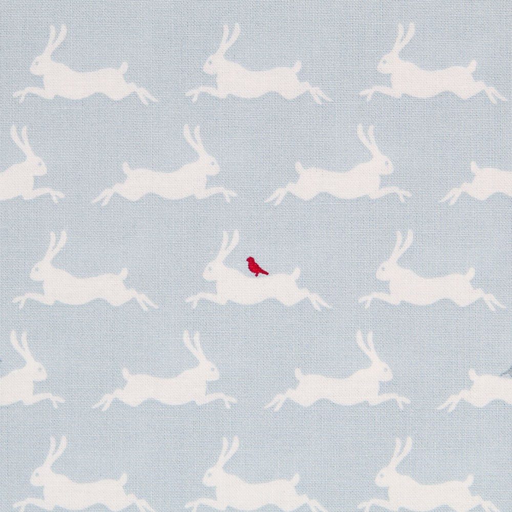 Popelín Conejos Azul - Ribes y Casals