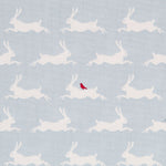 Popelín Conejos Azul - Ribes y Casals