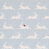 Popelín Conejos Azul - Ribes y Casals