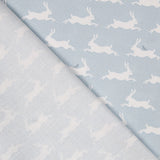 Popelín Conejos Azul - Ribes y Casals