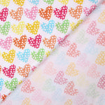 Popelín Corazones Multicolor - Ribes y Casals