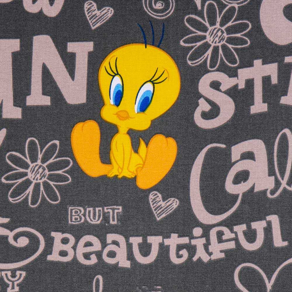 Popelín Crazy Tweety - Ribes y Casals