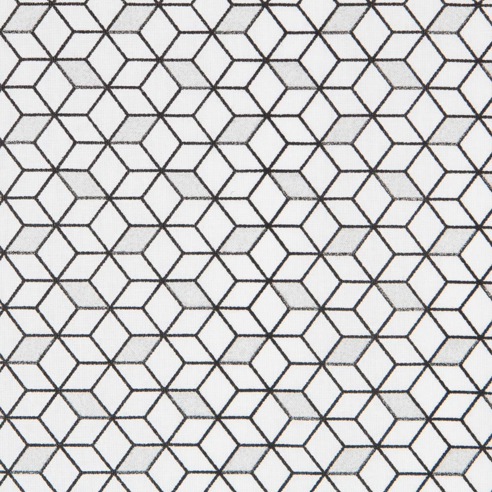 Popelín Cube Plata - Ribes y Casals