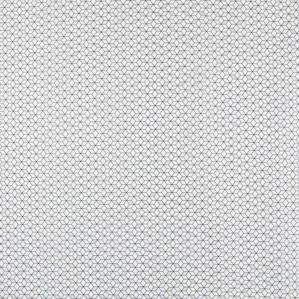 Popelín Cube Plata - Ribes y Casals