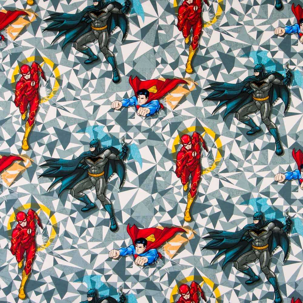 Popelín DC Comics Heros - Ribes y Casals