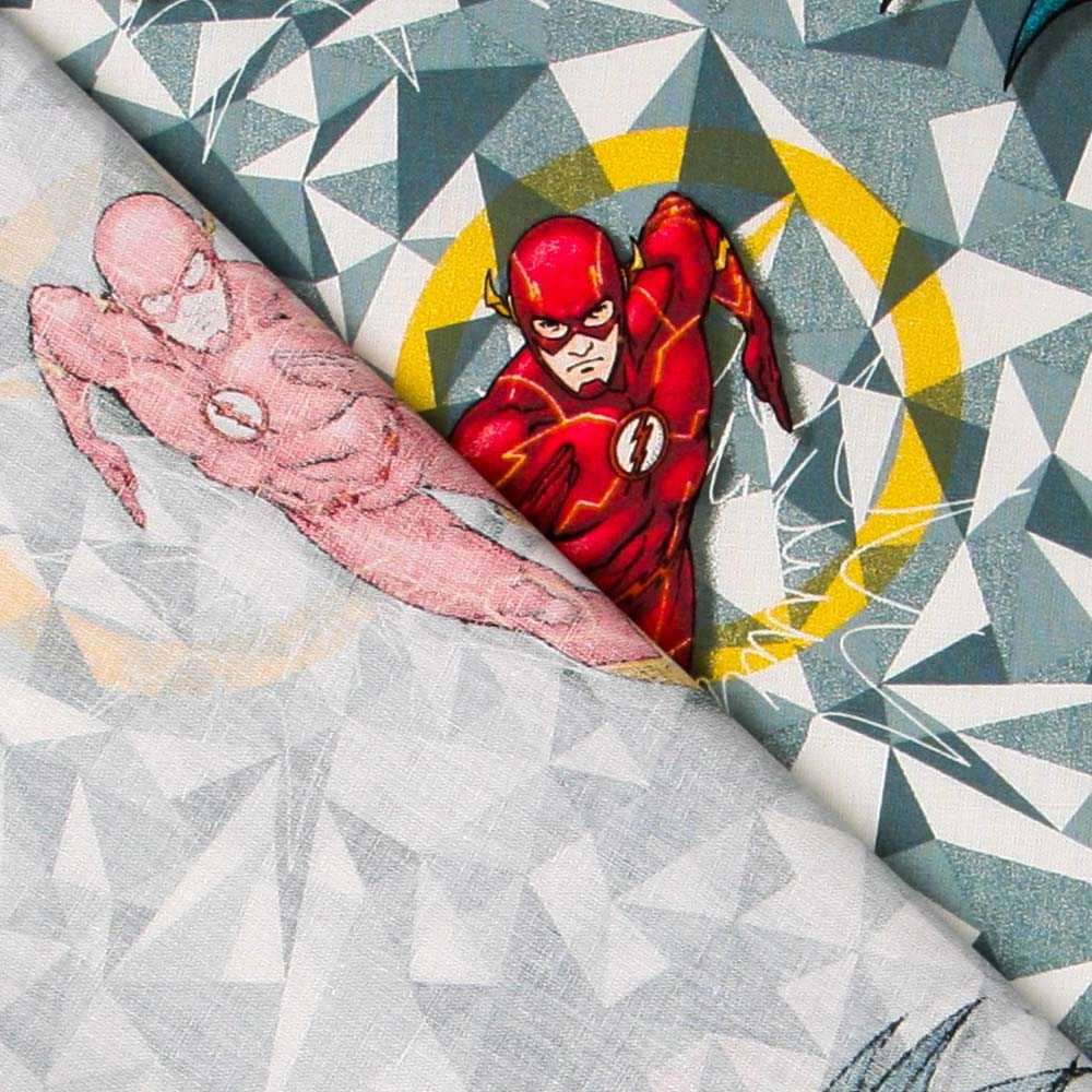 Popelín DC Comics Heros - Ribes y Casals