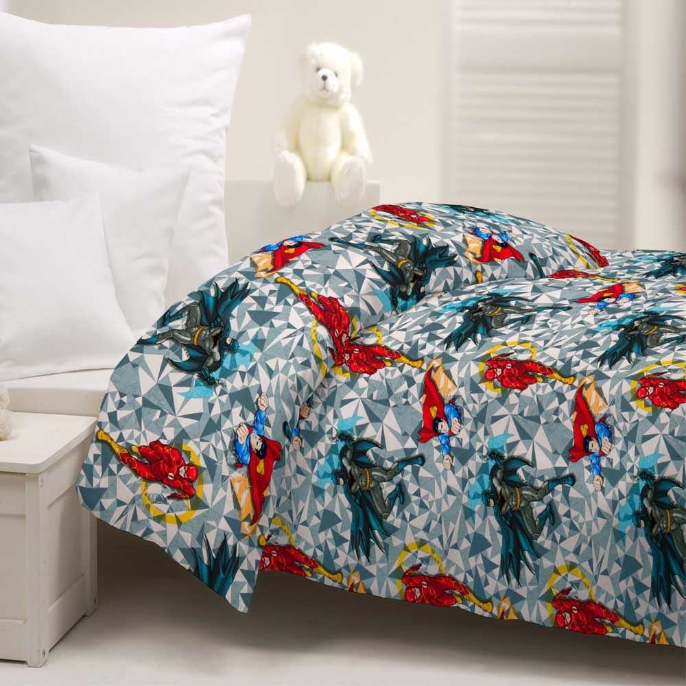 Popelín DC Comics Heros - Ribes y Casals