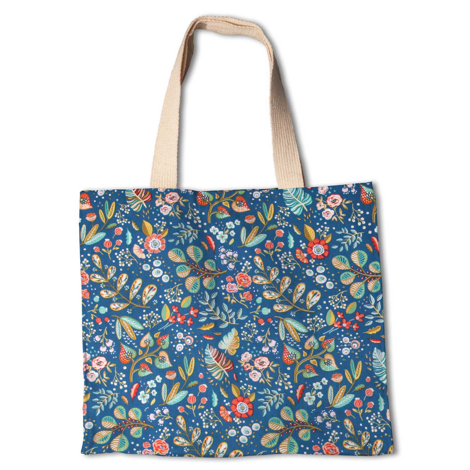 Popelín de Algodón Ancolie Petróleo - Ribes y Casals