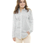 Popelín de Algodón Bonzais Blanca - Ribes y Casals