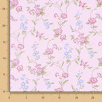 Popelín de Algodón Bouquet Rosa - Ribes y Casals