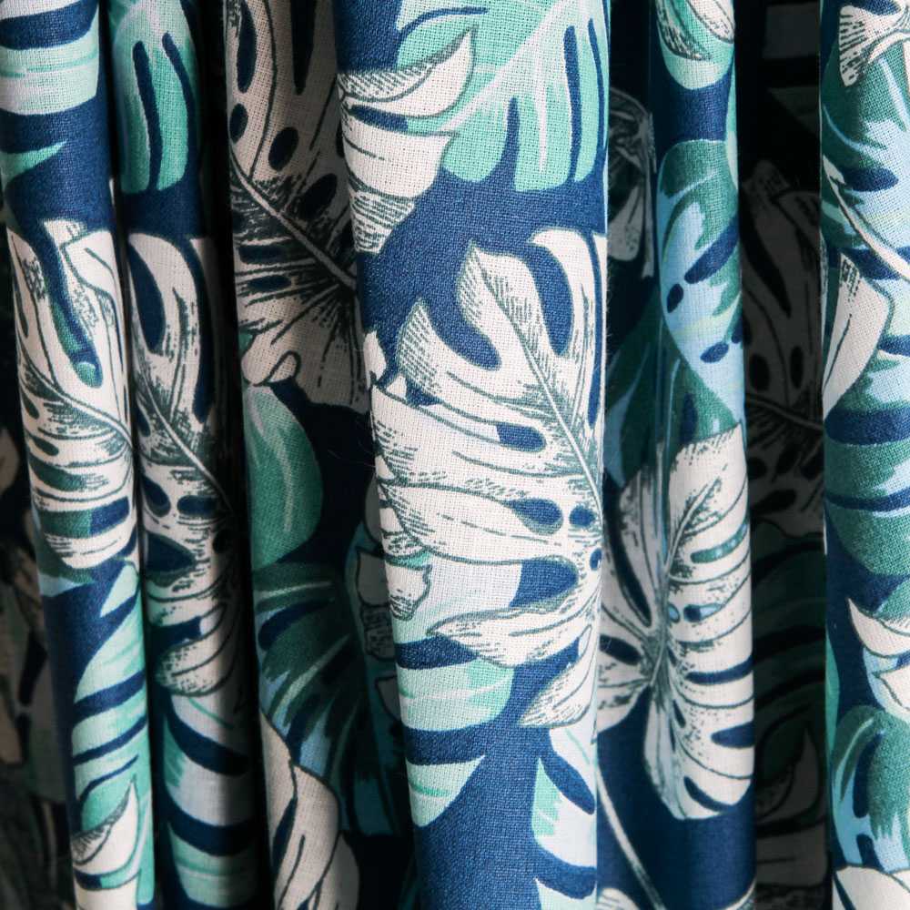 Popelín de Algodón Brasil Turquesa - Ribes y Casals