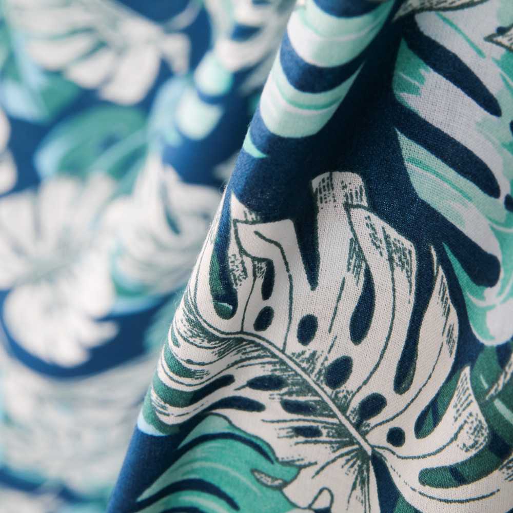 Popelín de Algodón Brasil Turquesa - Ribes y Casals