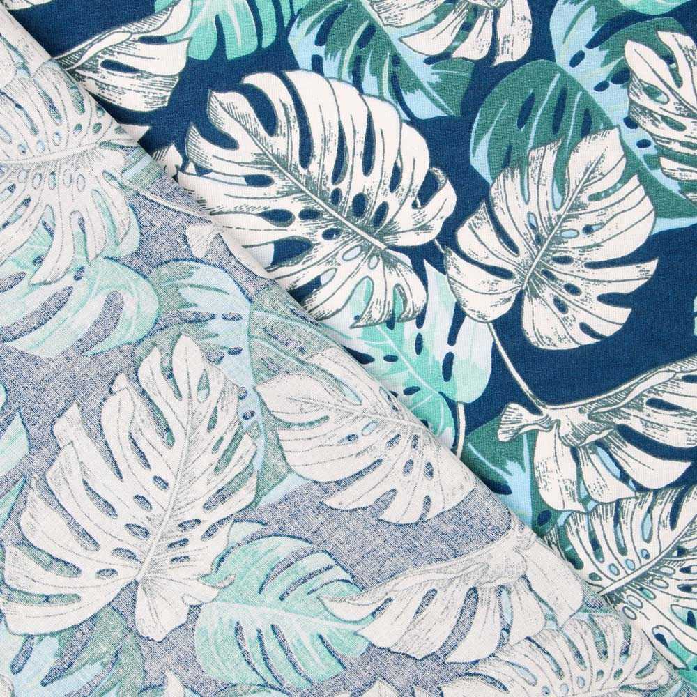 Popelín de Algodón Brasil Turquesa - Ribes y Casals