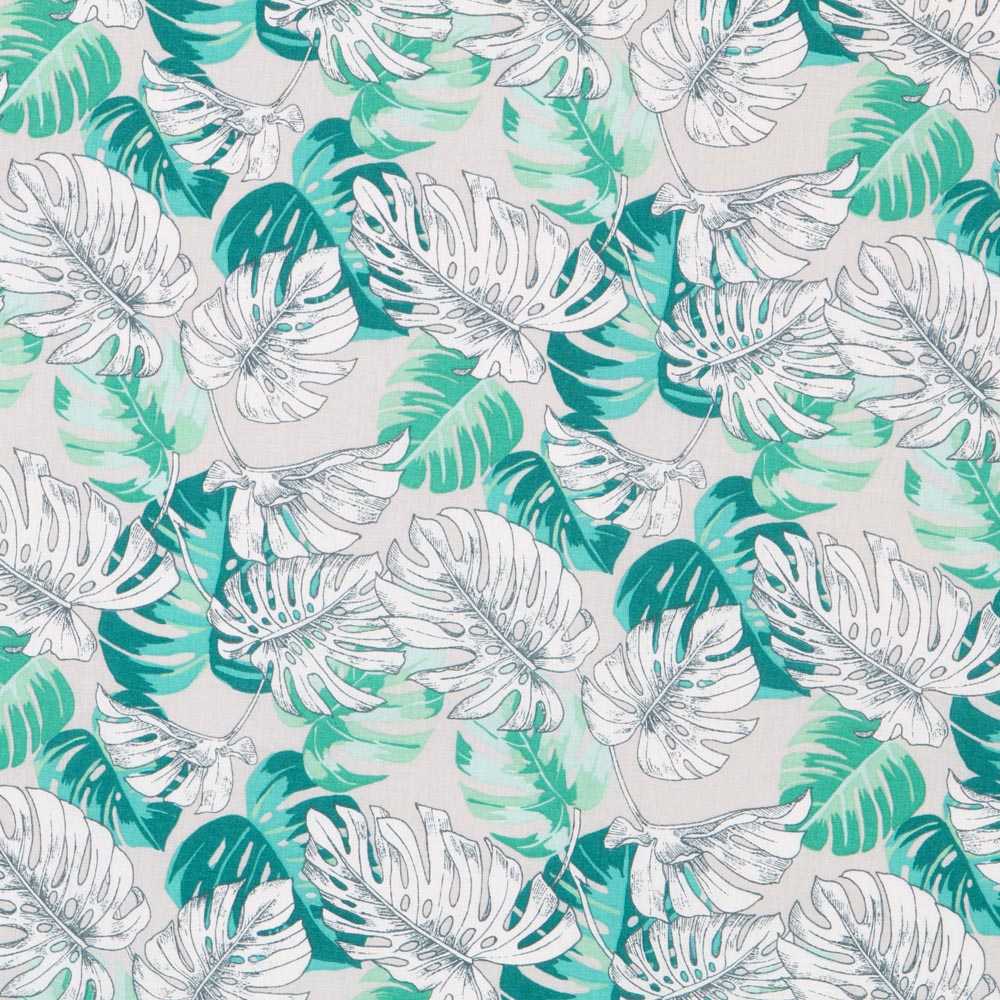 Popelín de Algodón Brasil Verde - Ribes y Casals