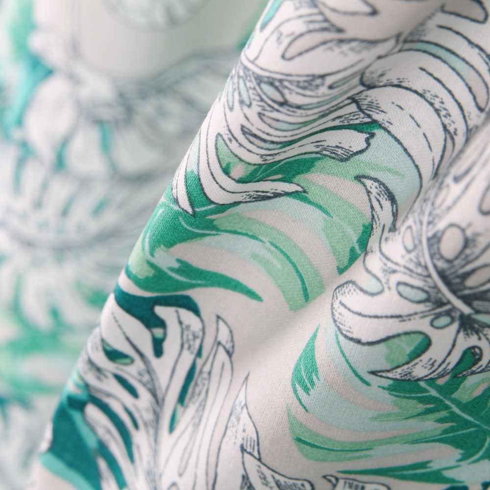 Popelín de Algodón Brasil Verde - Ribes y Casals