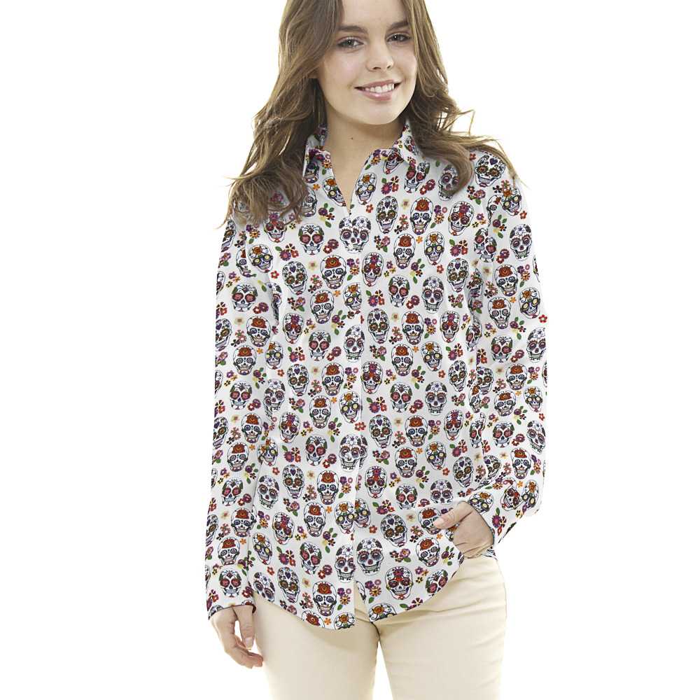 Popelín de Algodón Calaveras - Ribes y Casals