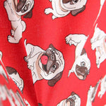 Popelín de Algodón Carlinos Roja - Ribes y Casals