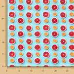 Popelín de Algodón Citric Turquesa - Ribes y Casals