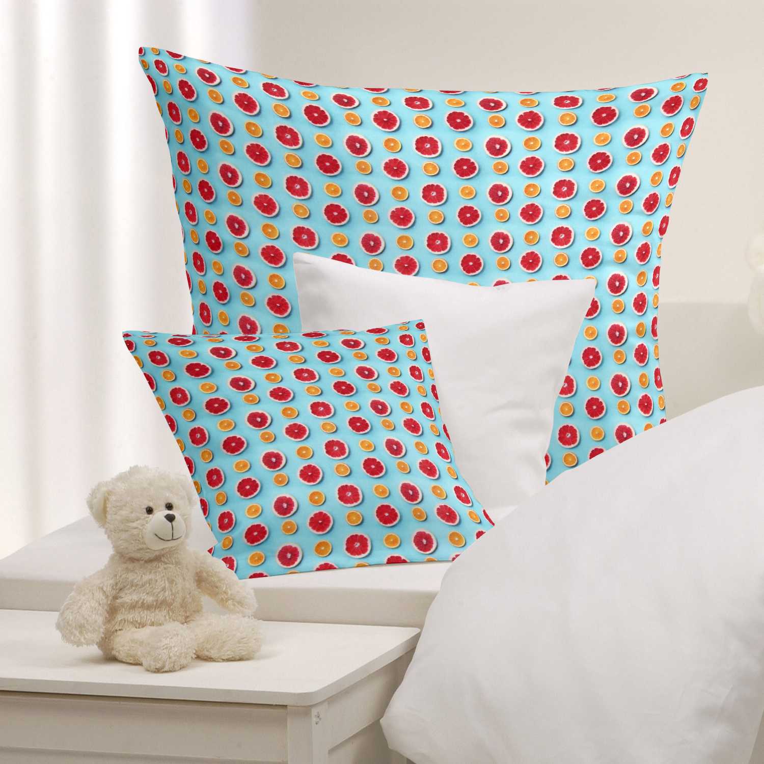 Popelín de Algodón Citric Turquesa - Ribes y Casals