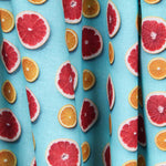 Popelín de Algodón Citric Turquesa - Ribes y Casals