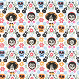 Popelín de Algodón Coco Guitars - Ribes y Casals