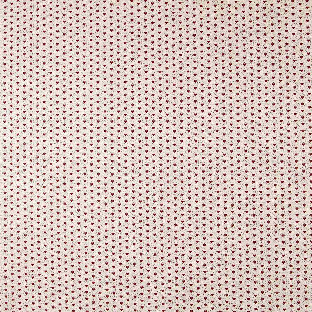 Popelín de Algodón Corazones - Ribes y Casals