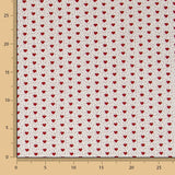 Popelín de Algodón Corazones - Ribes y Casals