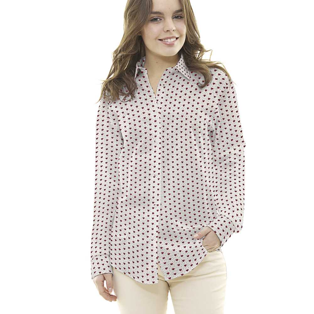 Popelín de Algodón Corazones - Ribes y Casals