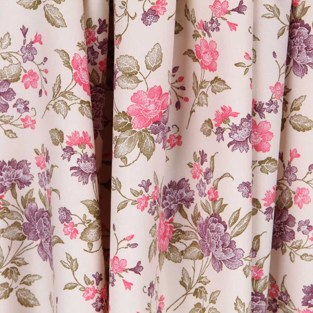 Popelín de Algodón Cretona Fucsia - Ribes y Casals