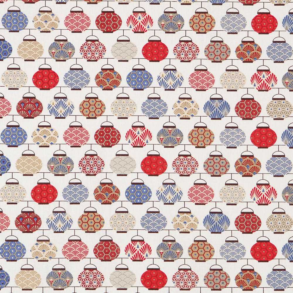 Popelín de Algodón Farolillos - Ribes y Casals