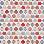 Popelín de Algodón Farolillos - Ribes y Casals