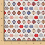 Popelín de Algodón Farolillos - Ribes y Casals