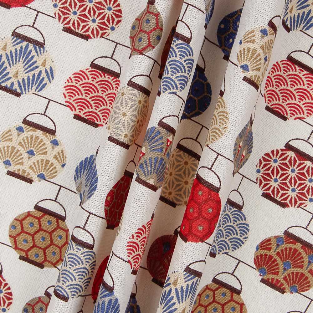 Popelín de Algodón Farolillos - Ribes y Casals