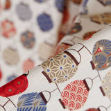 Popelín de Algodón Farolillos - Ribes y Casals