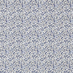 Popelín de Algodón Florecitas Azul - Ribes y Casals