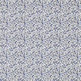 Popelín de Algodón Florecitas Azul - Ribes y Casals