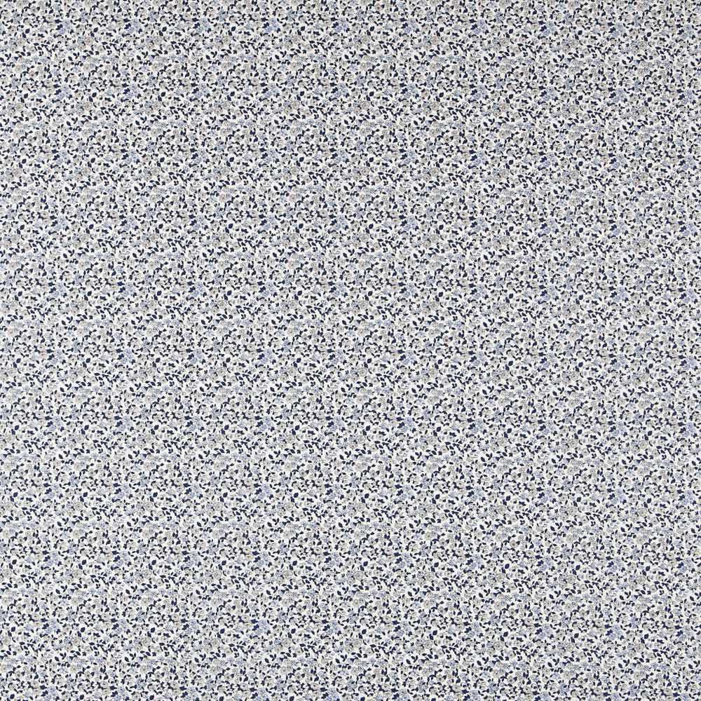 Popelín de Algodón Florecitas Azul - Ribes y Casals