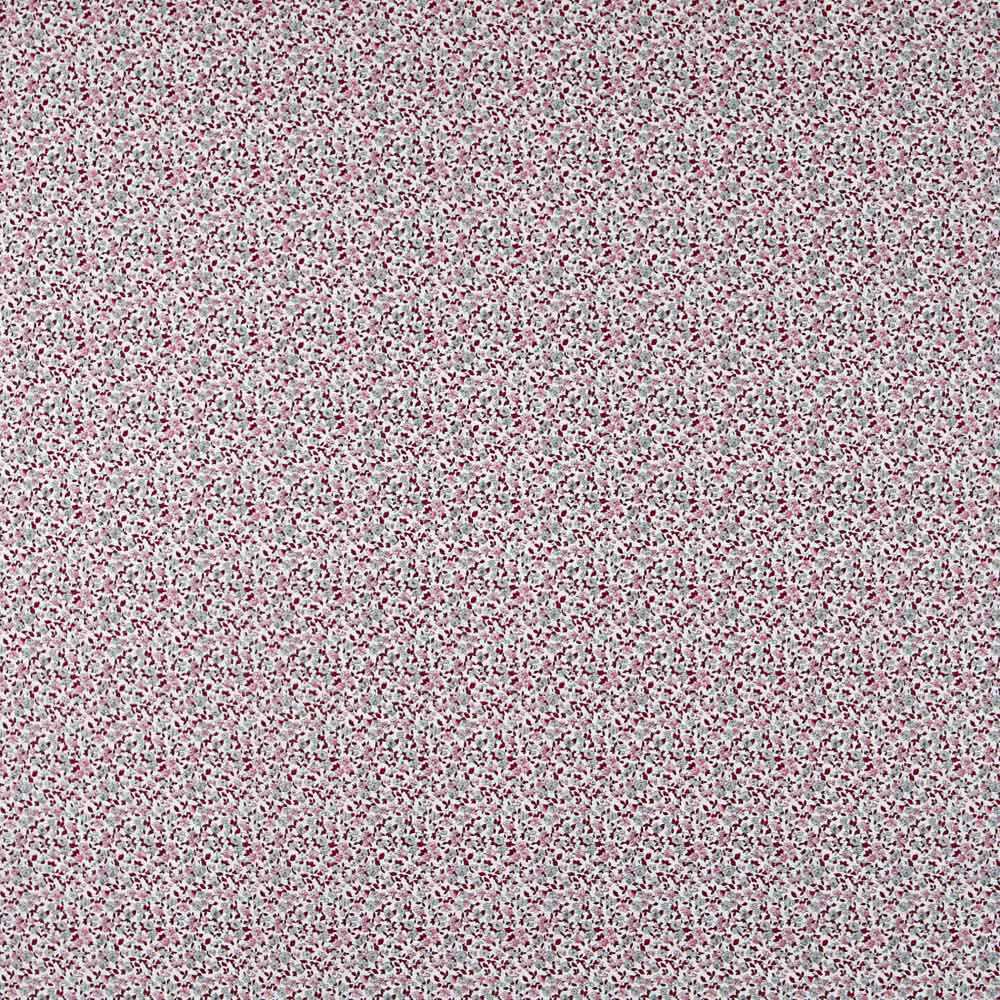 Popelín de Algodón Florecitas Rojo - Ribes y Casals