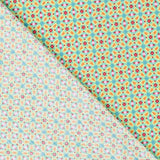 Popelín de Algodón Geométrico Verde - Ribes y Casals