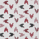 Popelín de Algodón Granja Blanca - Ribes y Casals