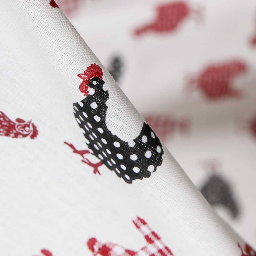 Popelín de Algodón Granja Blanca - Ribes y Casals