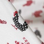 Popelín de Algodón Granja Blanca - Ribes y Casals