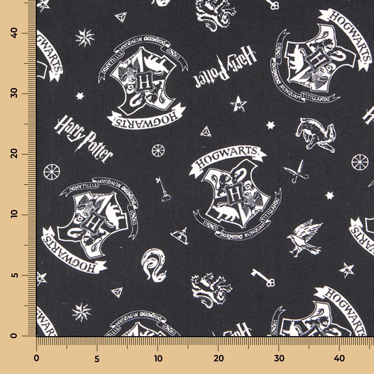 Popelín de Algodón Hogwarts - Ribes y Casals