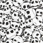 Popelín de Algodón Jack Skeleton - Ribes y Casals