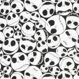 Popelín de Algodón Jack Skeleton - Ribes y Casals