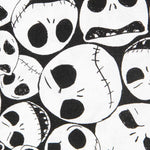 Popelín de Algodón Jack Skeleton - Ribes y Casals