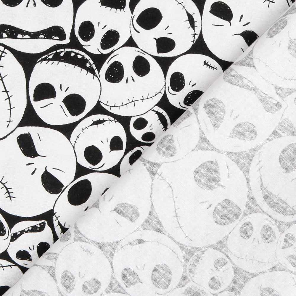 Popelín de Algodón Jack Skeleton - Ribes y Casals