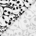 Popelín de Algodón Jack Skeleton - Ribes y Casals