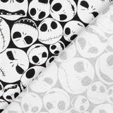 Popelín de Algodón Jack Skeleton - Ribes y Casals