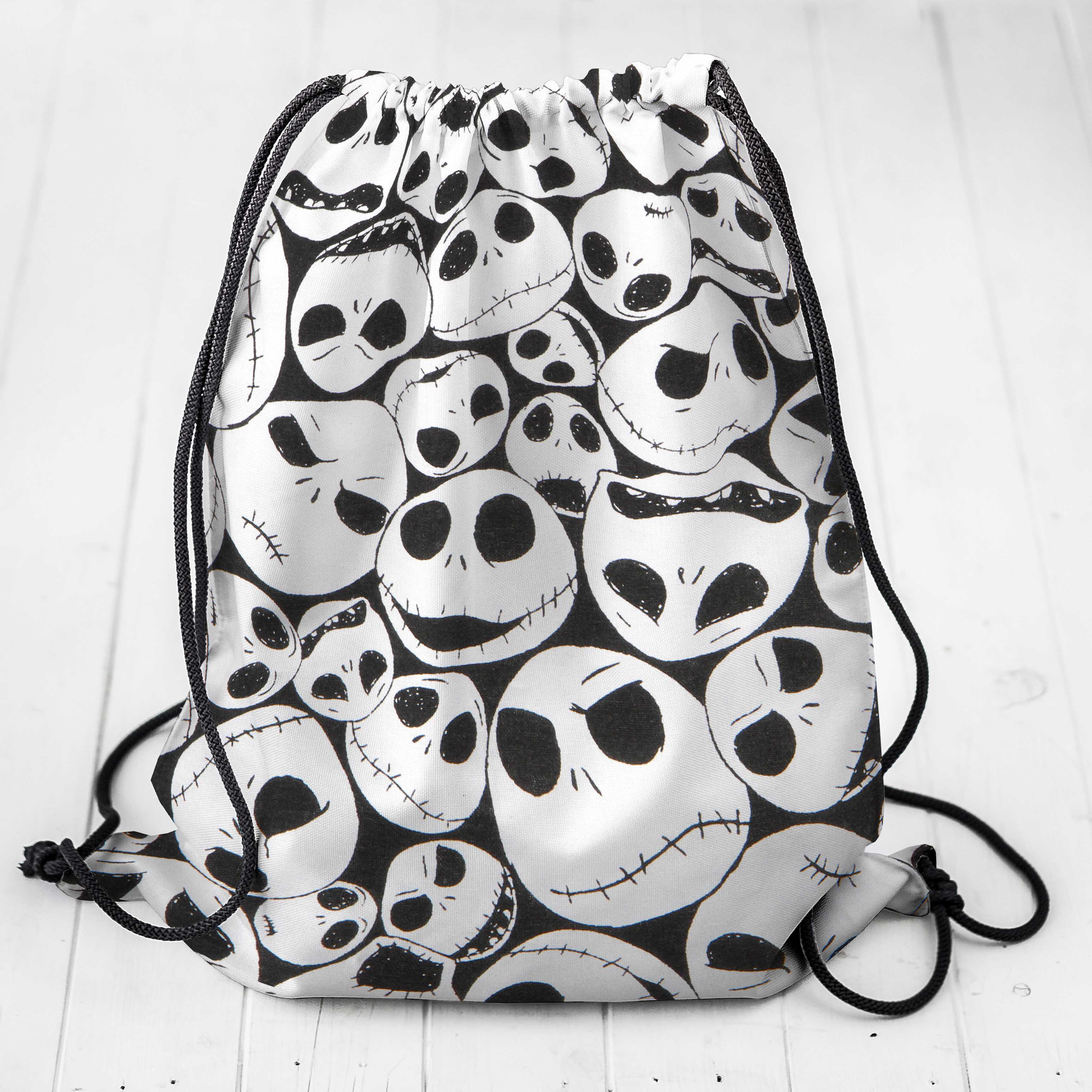 Popelín de Algodón Jack Skeleton - Ribes y Casals